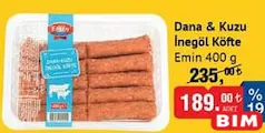 EMİN DANA&KUZU İNEGÖL KÖFTE 400 G
